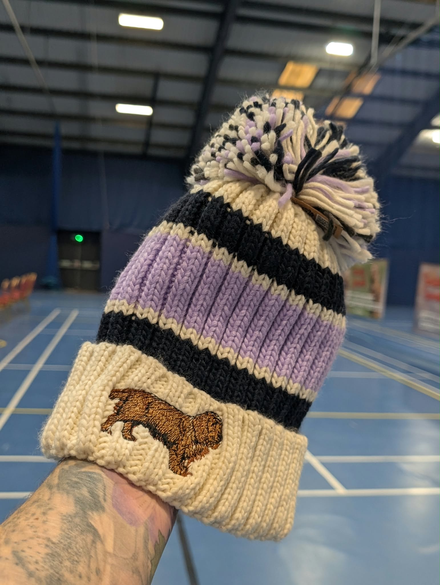 Fleece lined beanie